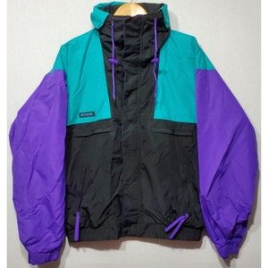 Vintage 90s RAD Color Block COLUMBIA Vamoose Ski Snowboarding Jacket Men's M